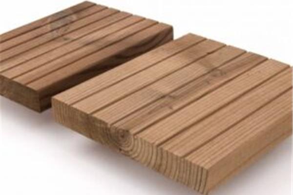 Thermowood terras geribbeld/glad Essen, Houthandel Van Den Berg
